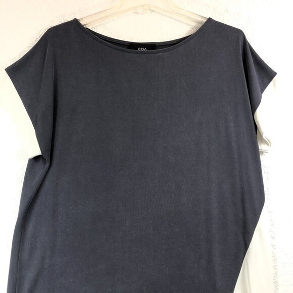 COA Color Block Hi-Low Blouse - Picture 3 of 5